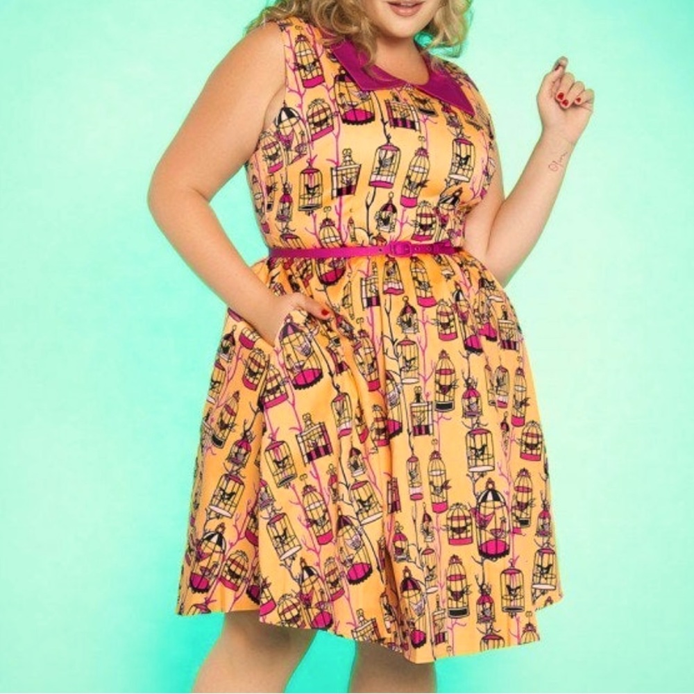 Pinup Couture Birdcage Dress 2x